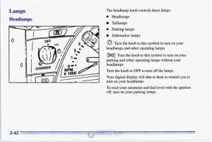 Chevrolet-Corvette-C4-owners-manual page 85 min