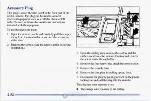 Chevrolet-Corvette-C4-owners-manual page 95 min