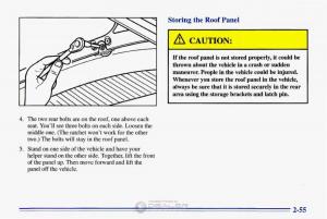 Chevrolet-Corvette-C4-owners-manual page 98 min