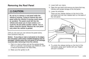 Chevrolet-Corvette-C5-owners-manual page 123 min