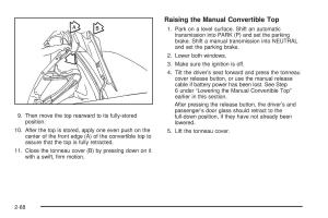 Chevrolet-Corvette-C5-owners-manual page 132 min