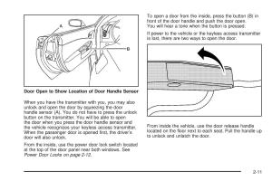 Chevrolet-Corvette-C5-owners-manual page 75 min