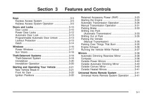 Chevrolet-Corvette-C6-owners-manual page 95 min