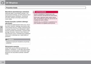 Volvo-XC90-XC-Classic-instrukcja-obslugi page 112 min