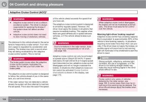 Volvo-V70-XC70-III-owners-manual page 166 min