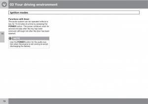 Volvo-V70-XC70-III-owners-manual page 78 min