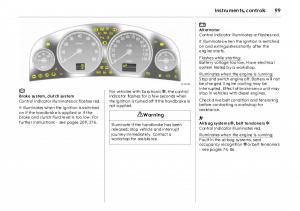 Opel-Vectra-Vauxhall-III-3-owners-manual page 104 min