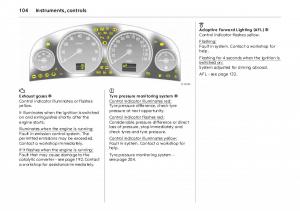 Opel-Vectra-Vauxhall-III-3-owners-manual page 109 min