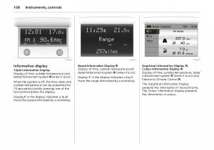 Opel-Vectra-Vauxhall-III-3-owners-manual page 113 min