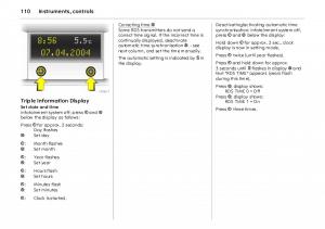 Opel-Vectra-Vauxhall-III-3-owners-manual page 115 min