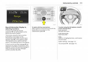 Opel-Vectra-Vauxhall-III-3-owners-manual page 116 min