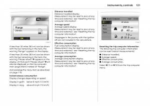 Opel-Vectra-Vauxhall-III-3-owners-manual page 126 min