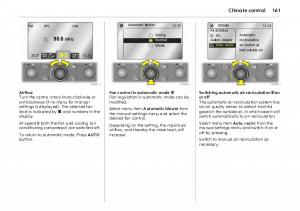 Opel-Vectra-Vauxhall-III-3-owners-manual page 166 min