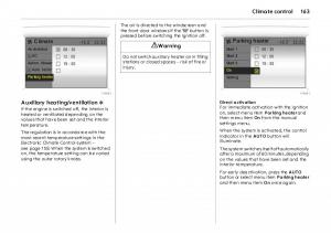 Opel-Vectra-Vauxhall-III-3-owners-manual page 168 min
