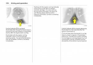 Opel-Vectra-Vauxhall-III-3-owners-manual page 197 min