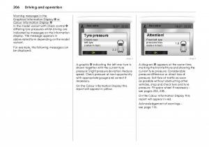 Opel-Vectra-Vauxhall-III-3-owners-manual page 211 min