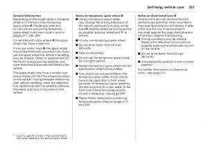 Opel-Vectra-Vauxhall-III-3-owners-manual page 242 min