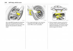 Opel-Vectra-Vauxhall-III-3-owners-manual page 245 min