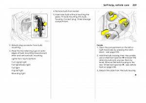 Opel-Vectra-Vauxhall-III-3-owners-manual page 264 min