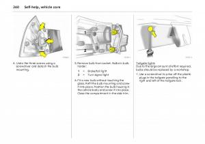 Opel-Vectra-Vauxhall-III-3-owners-manual page 265 min