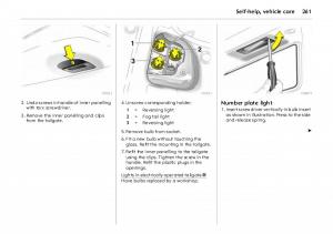 Opel-Vectra-Vauxhall-III-3-owners-manual page 266 min