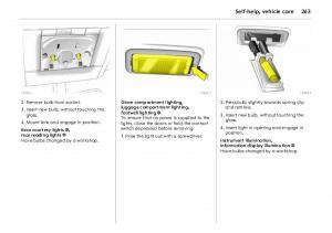 Opel-Vectra-Vauxhall-III-3-owners-manual page 268 min