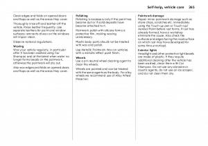 Opel-Vectra-Vauxhall-III-3-owners-manual page 270 min