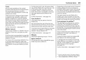 Opel-Vectra-Vauxhall-III-3-owners-manual page 304 min