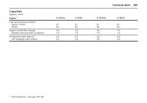 Opel-Vectra-Vauxhall-III-3-owners-manual page 314 min