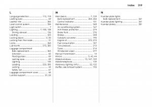 Opel-Vectra-Vauxhall-III-3-owners-manual page 324 min