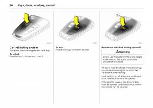 Opel-Vectra-Vauxhall-III-3-owners-manual page 35 min