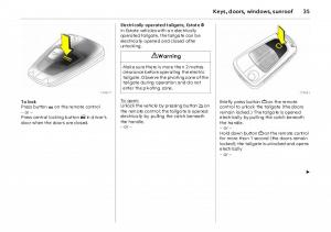 Opel-Vectra-Vauxhall-III-3-owners-manual page 40 min