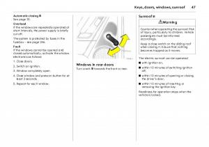 Opel-Vectra-Vauxhall-III-3-owners-manual page 52 min