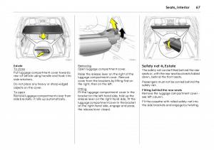 Opel-Vectra-Vauxhall-III-3-owners-manual page 72 min