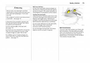 Opel-Vectra-Vauxhall-III-3-owners-manual page 78 min