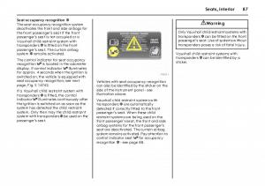 Opel-Vectra-Vauxhall-III-3-owners-manual page 92 min