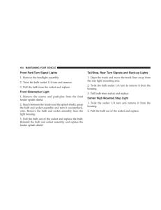 Chrysler-Neon-SRT4-owners-manual page 164 min