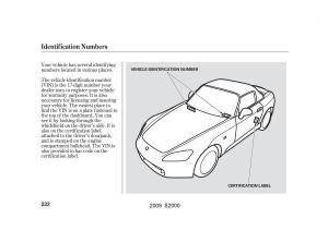 Honda-S2000-AP2-owners-manual page 235 min