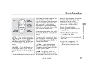 Honda-S2000-AP2-owners-manual page 70 min