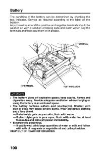 Honda-Prelude-III-3-owners-manual page 100 min