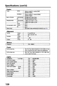 Honda-Prelude-III-3-owners-manual page 126 min