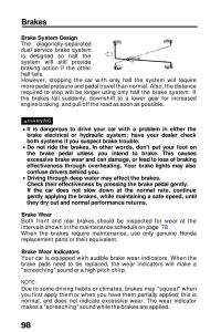 Honda-Prelude-III-3-owners-manual page 98 min