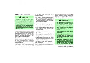 Nissan-Pathfinder-II-2-owners-manual page 260 min