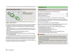 Skoda-Fabia-II-2-owners-manual page 164 min