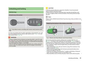 Skoda-Fabia-II-2-owners-manual page 27 min