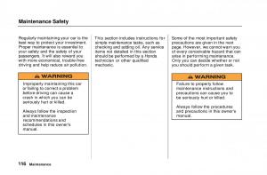 Honda-Civic-Del-Sol-CR-X-owners-manual page 116 min