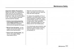 Honda-Civic-Del-Sol-CR-X-owners-manual page 117 min