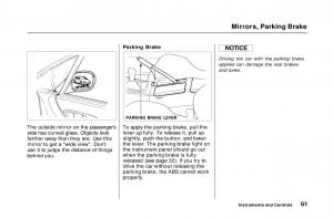 Honda-Civic-Del-Sol-CR-X-owners-manual page 62 min