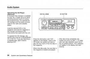 Honda-Civic-Del-Sol-CR-X-owners-manual page 84 min