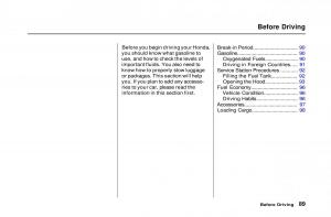 Honda-Civic-Del-Sol-CR-X-owners-manual page 89 min